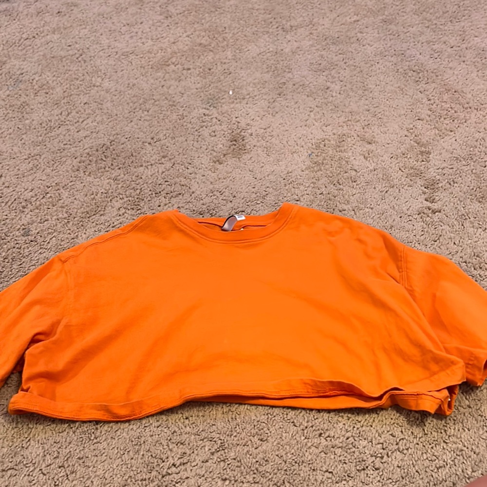 H&M basic cropped top